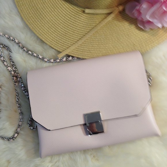 Zara Bags New Zara Pastel Pink Purse Crossbody Bag Purse Poshmark
